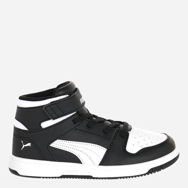 Trzewiki chłopięce Puma Rebound Layup SL V PS 37048801 32 (13UK) Czarne (4060981200338) - obraz 1
