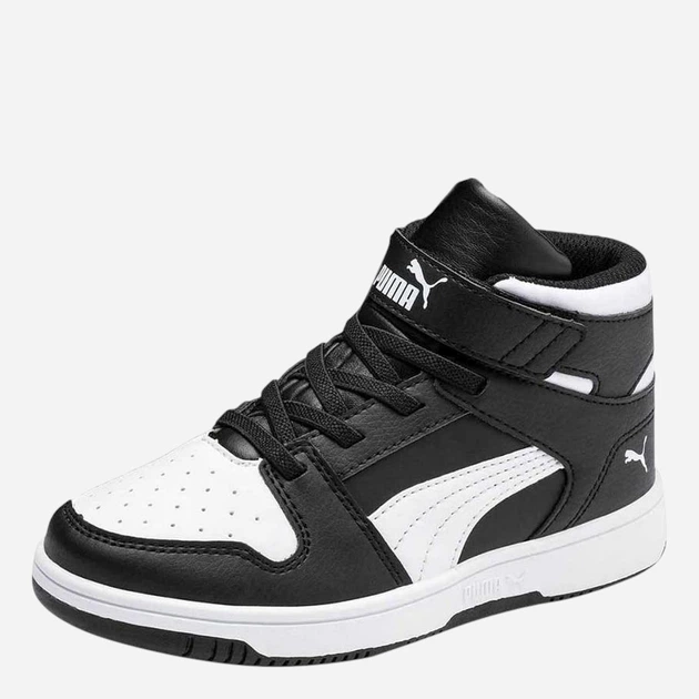 Дитячі демісезонні черевики для хлопчика Puma Rebound Layup SL V PS 37048801 31 (12UK) Чорні (4060981199793) - зображення 2
