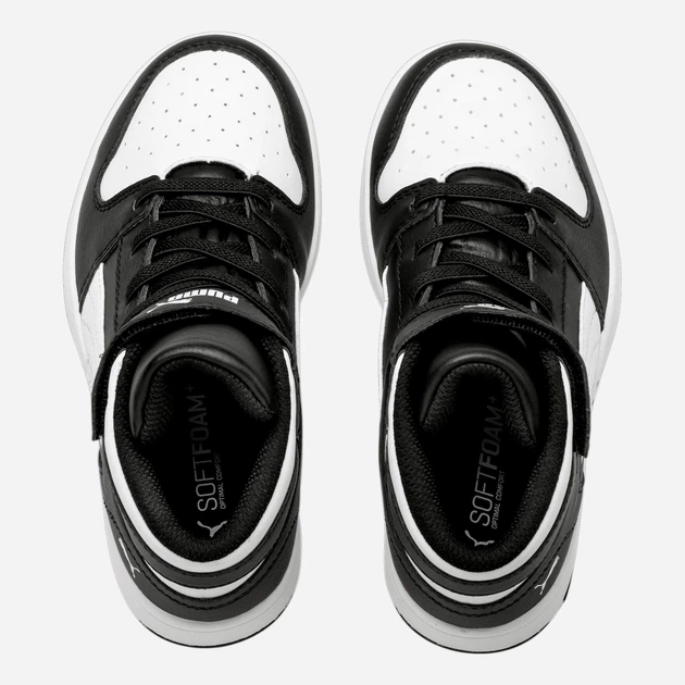 Дитячі демісезонні черевики для хлопчика Puma Rebound Layup SL V PS 37048801 31 (12UK) Чорні (4060981199793) - зображення 4
