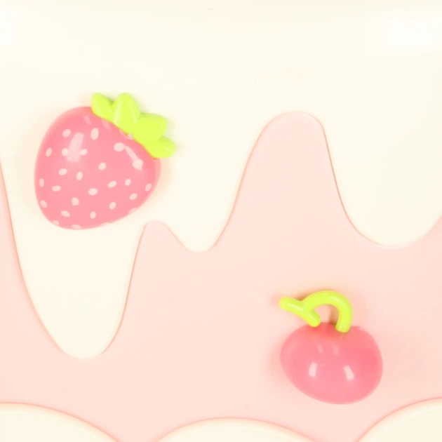 Tort urodzinowy Lenca Toys Piętrowy do krojenia Muzyka i światła 16 elementów Różowy (5903039767591) - obraz 6