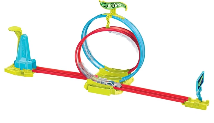 Автомобільний трек Hot Wheels Neon Speeders Суперпетля HPC05 (0194735155125) - зображення 2