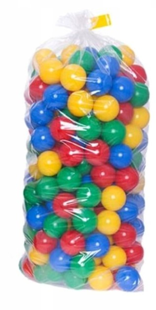 Piłeczki do suchego basenu LEAN Toys 100 szt Kolorowe (5900992003469) - obraz 1