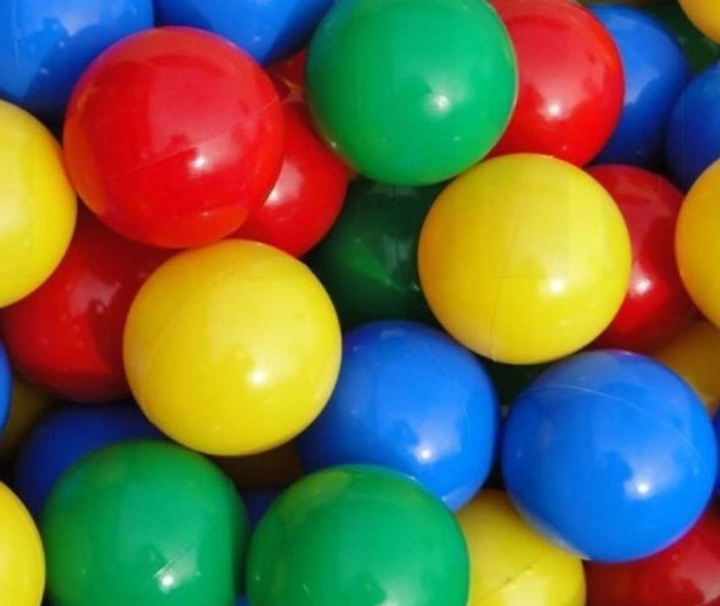 Piłeczki do suchego basenu LEAN Toys 100 szt Kolorowe (5900992003469) - obraz 2