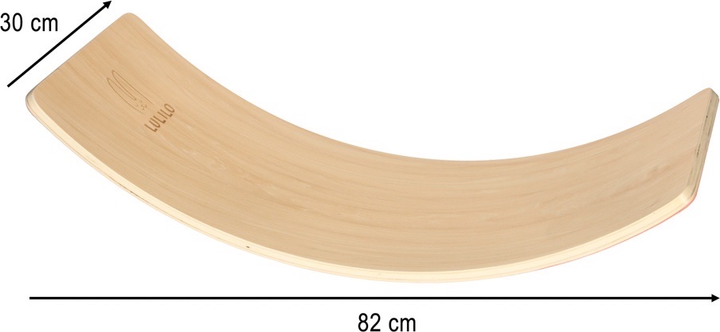 Deska do balansowania KIK LULILO AJLO drewniana  Różowa KX5417_2 (5903039751842) - obraz 6