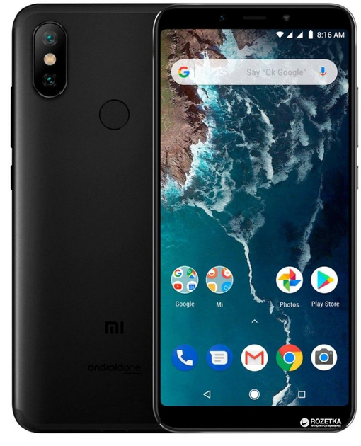 Мобильный телефон Xiaomi Mi A2 4/32GB Black – фото, отзывы ...