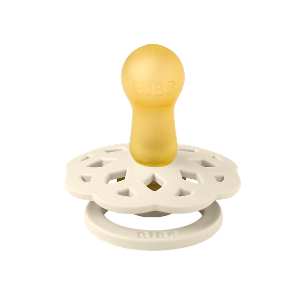Пустушка BIBS Boheme 6-18 m Latex Round Ivory - Фото 3 Пустушка BIBS Boheme 6-18 m Latex Round Ivory - изображение 3