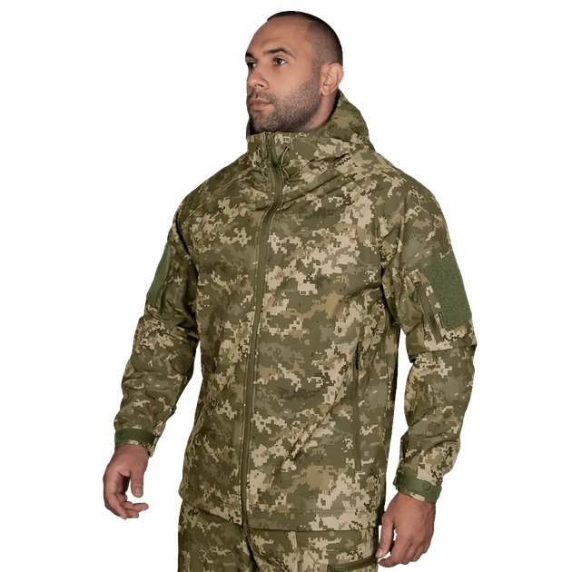 Куртка мужская теплая CM Stalker SoftShell Пиксель L (Kali) - изображение 2