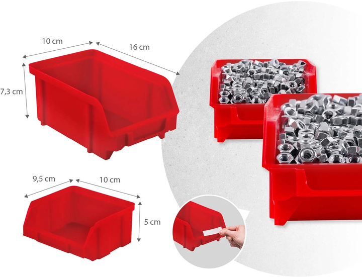 Tablica narzędziowa Humberg HM-580 128 x 76 cm (5903890630386) - obraz 5