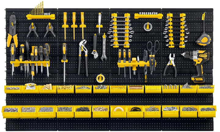 Tablica narzędziowa Humberg HM-580 128 x 76 cm (5903890630393) - obraz 1