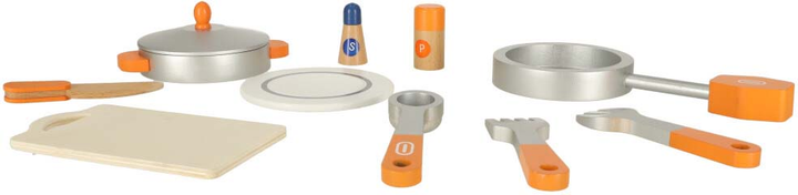 Kuchnia drewniana MDF Lulilo z piekarnikiem i akcesoriami 70 cm KX4626 (5903039739369) - obraz 8