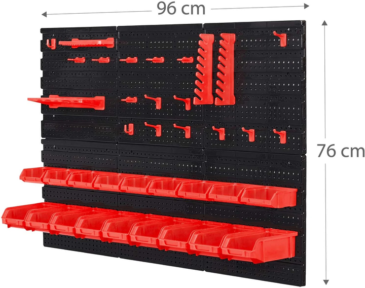 Tablica narzędziowa Humberg HM-581 96 x 76 cm (5903890630409) - obraz 4