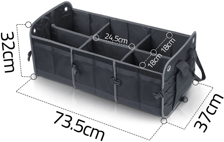 Автомобільний органайзер Humberg HM-991 (5903890625597) - зображення 5