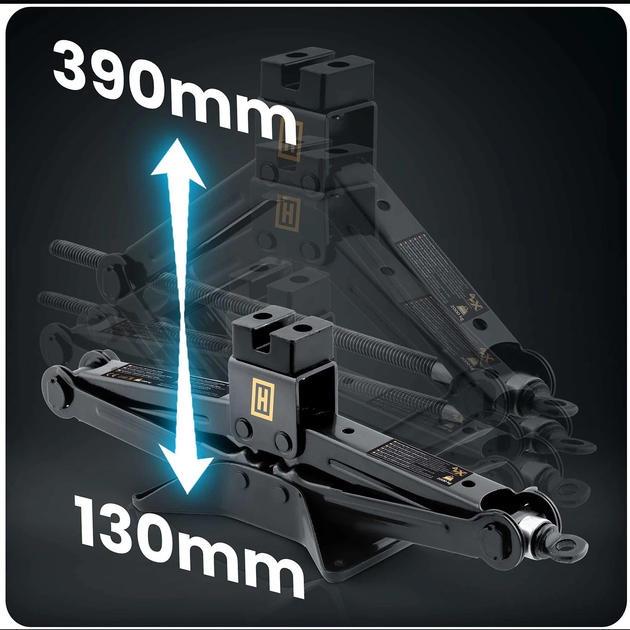 Домкрат Humberg HM-383 2 т (5903890624668) - зображення 4