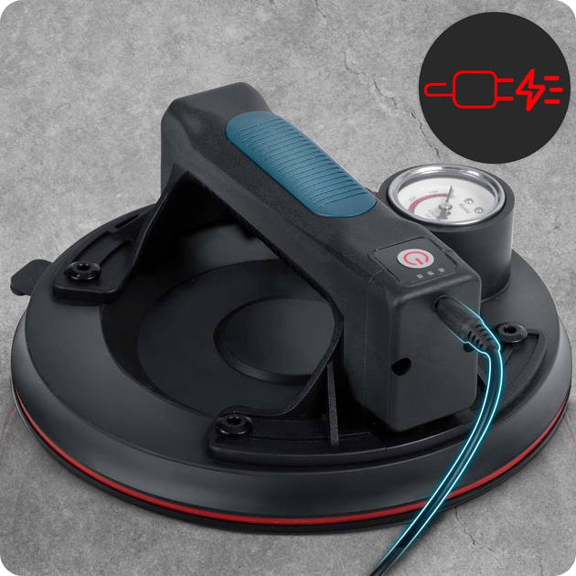 Вакуумна присоска для плитки Humberg HM-162 електрична до 200 кг (5903890624866) - зображення 12