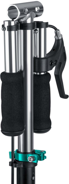 Hulajnoga miejska Soke City Czarno-turkusowa 1590 (5903890605797) - obraz 7