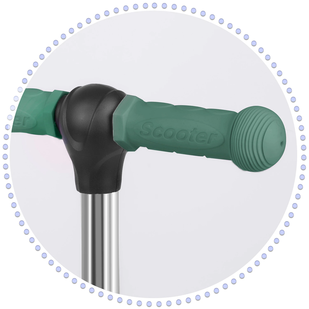 Hulajnoga trójkołowa Ricokids Todi Zielona (5903890624446) - obraz 13