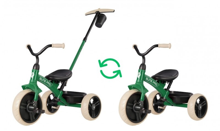 Триколісний велосипед Qplay Elite Pro Зелений 5904 (5061047480663) - зображення 6