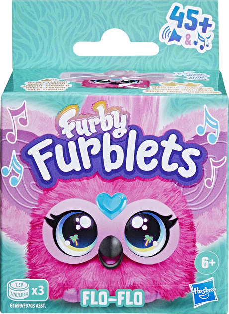 Interaktywna zabawka Hasbro Furby Furblets Flo-Flo F9703_G1699 (5010996304001) - obraz 3