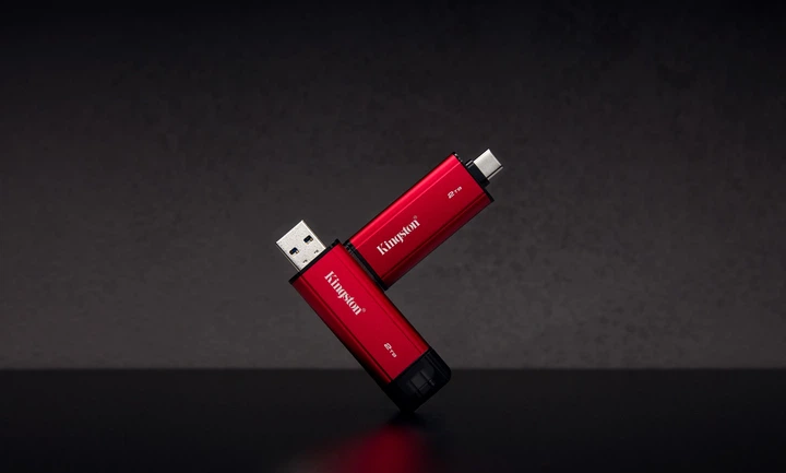 SSD диск Kingston Dual Portable SSD 1TB USB 3.2 Gen 2 Red (SPSD