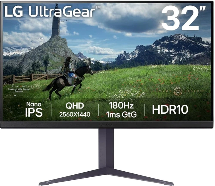 Monitor 32" LG UltraGear 32GS85Q-B - obraz 1