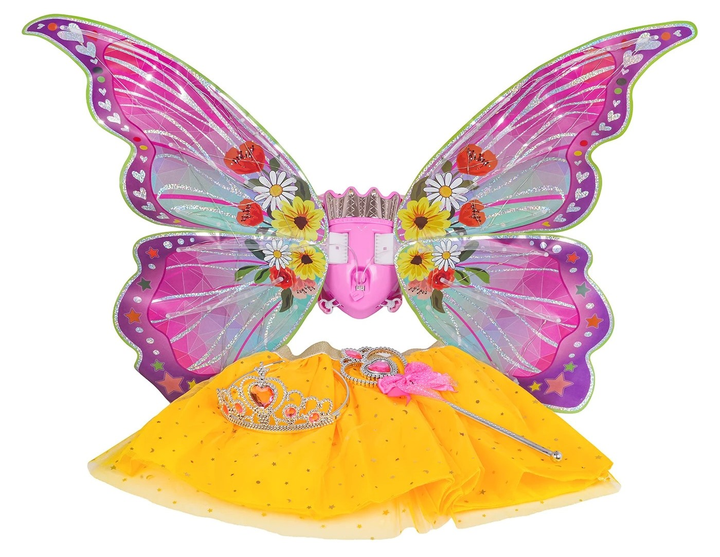 Zestaw do zabawy Zestaw skrzydeł motyla + spódniczka Żółta  ZDZ.D2403-1B (5903864971750) - obraz 4
