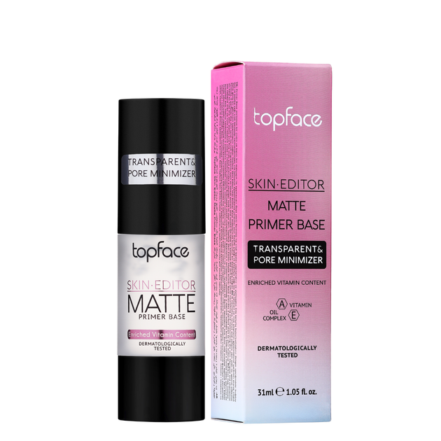 База під макіяж topface Skin Editor Matte Primer Base с матирующим эффектом № 02 Transparent - зображення 2