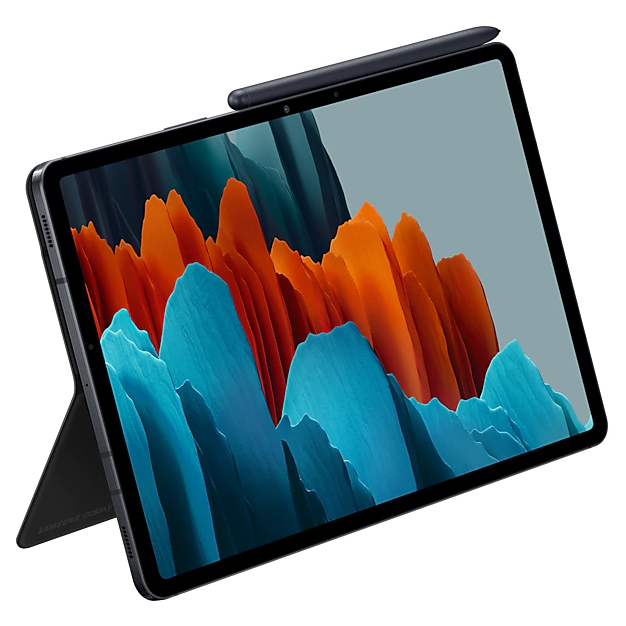 Чохол-клавіатура Book Cover Keyboard для Samsung Galaxy Tab S7 11.0 (T870/T875/T786) / Tab S8 11.0 (X700/X706) Black ENG/UKR (EF-DT870BBRGRU) - Фото 6 Чохол-клавіатура Book Cover Keyboard для Samsung Galaxy Tab S7 11.0 (T870/T875/T786) / Tab S8 11.0 (X700/X706) Black ENG/UKR (EF-DT870BBRGRU) - изображение 6