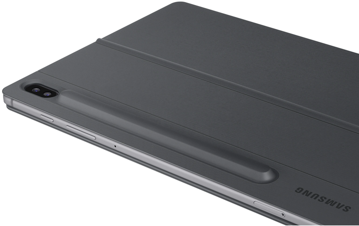 Чохол-клавіатура Book Cover Keyboard для Samsung Galaxy Tab S6 10.5 (T860/T865/T866) Gray ENG/UKR (EF-DT860BJRGRU) - изображение 3