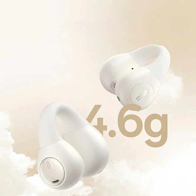 Беспроводные наушники Baseus Bass BC1 Open-Ear TWS white (A0102401) - Фото 2 Беспроводные наушники Baseus Bass BC1 Open-Ear TWS white (A0102401) - изображение 2