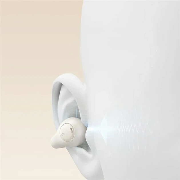 Беспроводные наушники Baseus Bass BC1 Open-Ear TWS white (A0102401) - Фото 4 Беспроводные наушники Baseus Bass BC1 Open-Ear TWS white (A0102401) - изображение 4