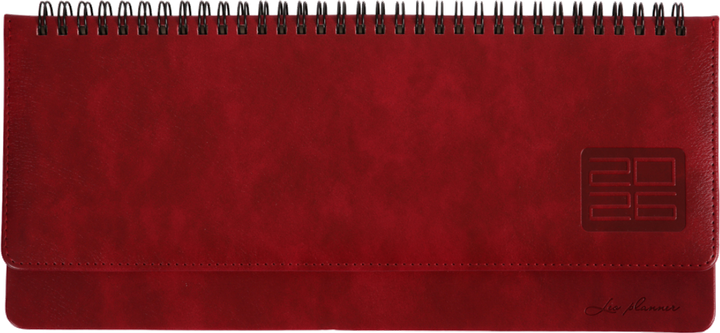 Планинг настольный датированный 2026 (30х14см, бордовый) Leo Planner Persona 252656 - Фото 1 Планинг настольный датированный 2026 (30х14см, бордовый) Leo Planner Persona 252656 - изображение 1