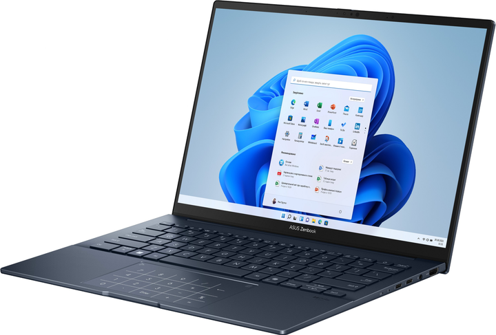 Laptop ASUS ZenBook 14 OLED UX3405CA-PZ217W (90NB14W3-M00860) Ponder Blue - obraz 4