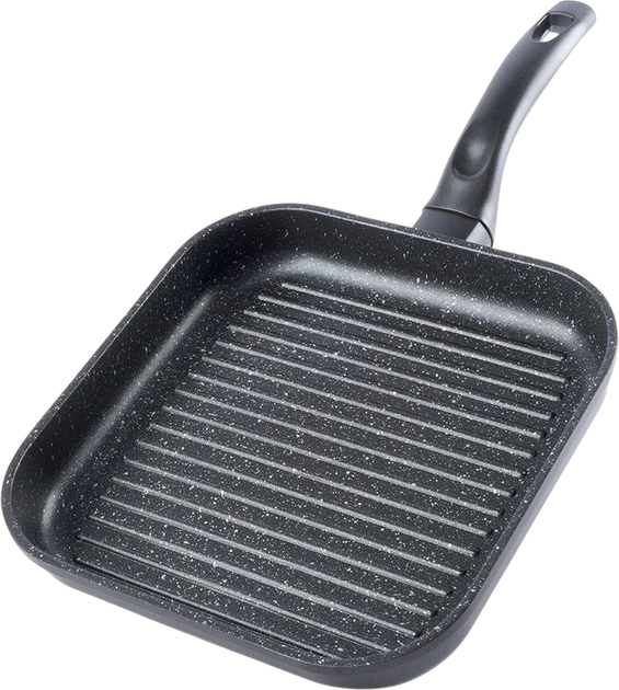 Сковорода гриль Orion Grande гранітна квадратна 26 x 26 см (8592381146245) - зображення 1