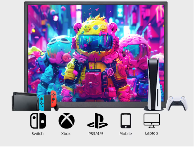 Портативный монитор ZSUS PM10A 10.5" Full HD IPS 1920×1280 для ноутбука, телефона и приставки - изображение 2