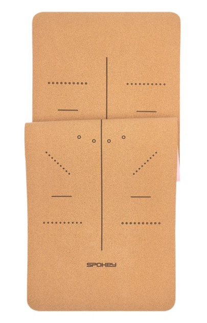 Килимок для фітнесу та йоги Spokey Savasana з корку (5905339459398) - зображення 2