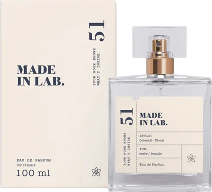 Парфумована вода для жінок Made In Lab 51 Women 100 мл (5902693162490) - зображення 1