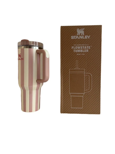 Термокружка Stanley Quencher H2.0 Tumbler summer collection 40 oz 1180 мл Рожевий - изображение 2