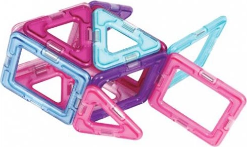 Magnetyczny zestaw konstrukcyjny Magformers Zestaw Inspiracja 14 elementów (704001) (8809134367421) - obraz 2