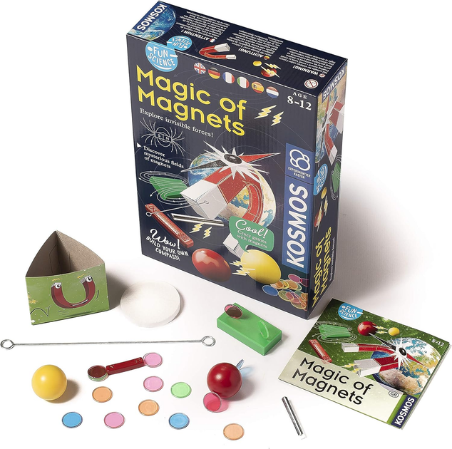 Набір для дослідження Kosmos Magic of Magnets Магія магнітів (617233) (4002051617233) - зображення 3