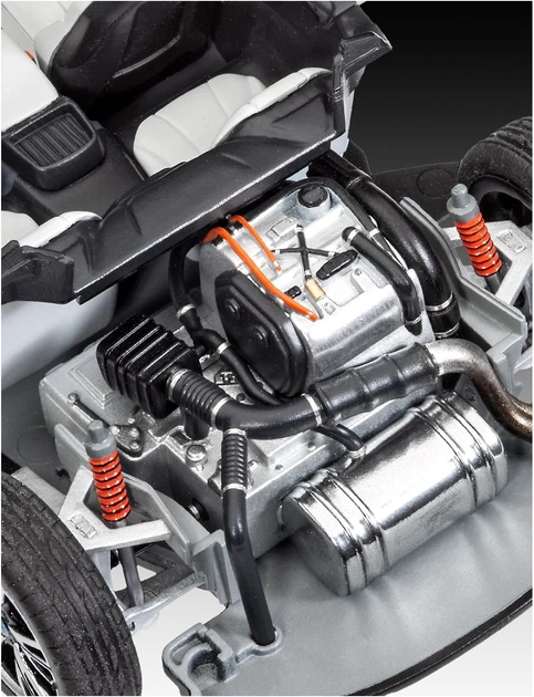 Збірна модель-копія Revell Автомобіль BMW i8 Рівень 4 Масштаб 1:24 (RVL-67008) (4009803670089) - зображення 3