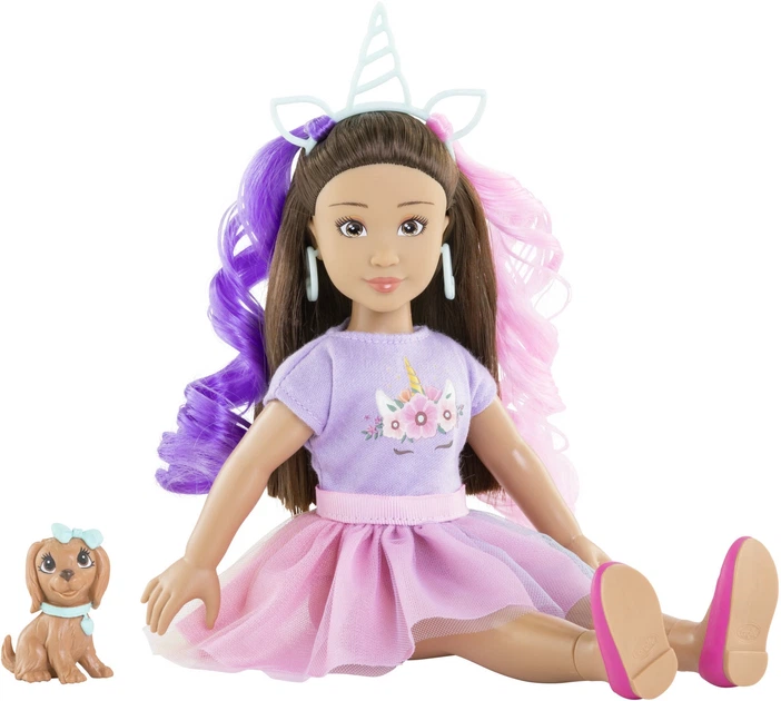 Лялька Corolle Girls Луна Стиль єдинорога з аксесуарами 28 см (9000600250) (4062013600253) - зображення 3