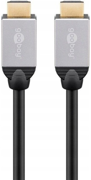 Kabel Goobay Plus HDMI - HDMI 2.0 1 m (4040849750533) - obraz 1