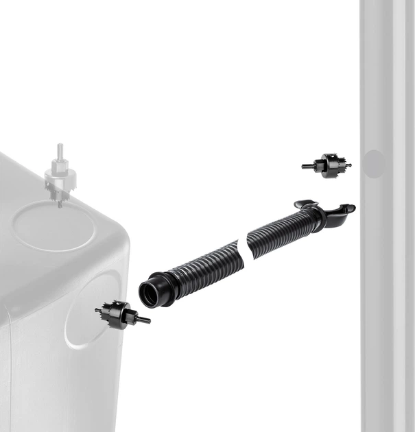 Zbiornik na deszczówkę Kadax Vidor 210L Antracytowy - obraz 8