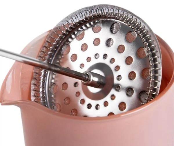 Чайник для заварювання кави і чаю Homla Foggy Рожевий 1 л (5906496716430) - зображення 3