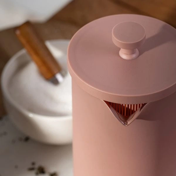 Чайник для заварювання кави і чаю Homla Foggy Рожевий 1 л (5906496716430) - зображення 4