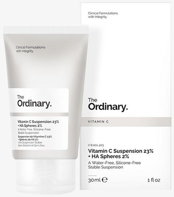 Сироватка для обличчя The Ordinary Vitamin C Suspension 23% + HA Spheres 2% від зморшок 30 мл (769915196061) - зображення 3