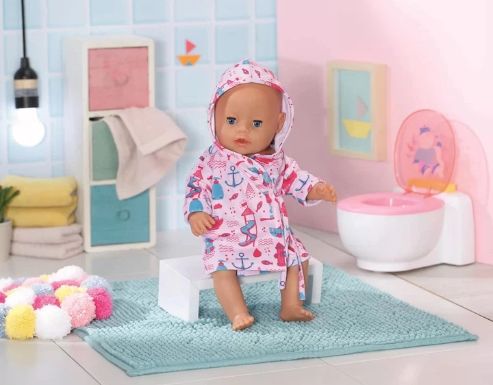 Халат для купання Baby Born Zapf Creation 43 см (4001167830642) - зображення 4