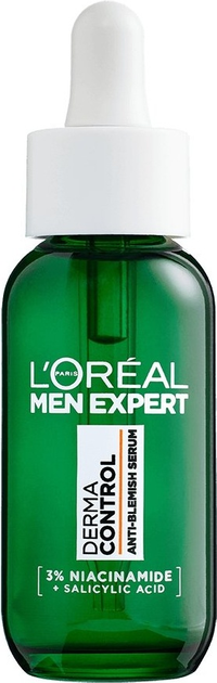 Сироватка для обличчя для чоловіків L'Oreal Paris Men Expert Derma Control 30 мл (3600524195656) - зображення 1