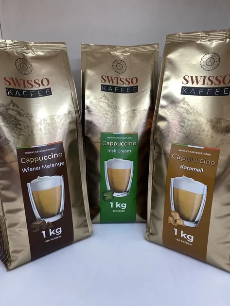 Капучино Swisso Amaretto 1кг Венский с амаретто (КР-00051) - изображение 2