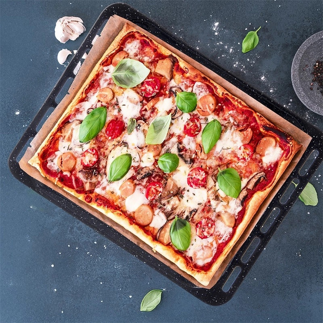 Blacha do piekarnika Orion emaliowana 45.5 x 36 cm (8592381238513) - obraz 2